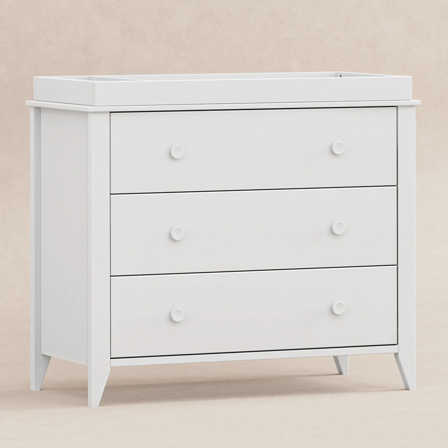 white christmas dresses Scandinavian 3-Drawer Dresser – Max and Lily main image 1
