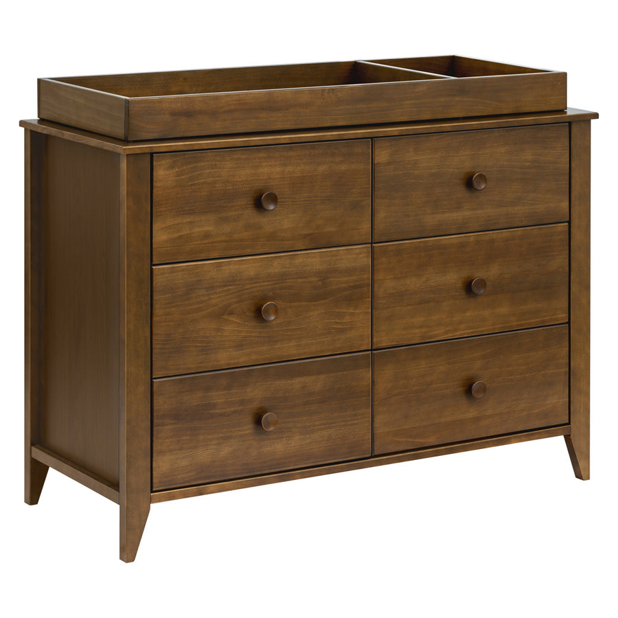 Babyletto Sprout 6-Drawer Double Dresser Chestnut / Natural