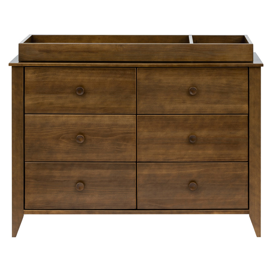 infant dresser WAMPAT 47" Baby for Nursery with 6 Drawers, Changing Table for Baby, White and non Linor Baby Changing Table Dresser