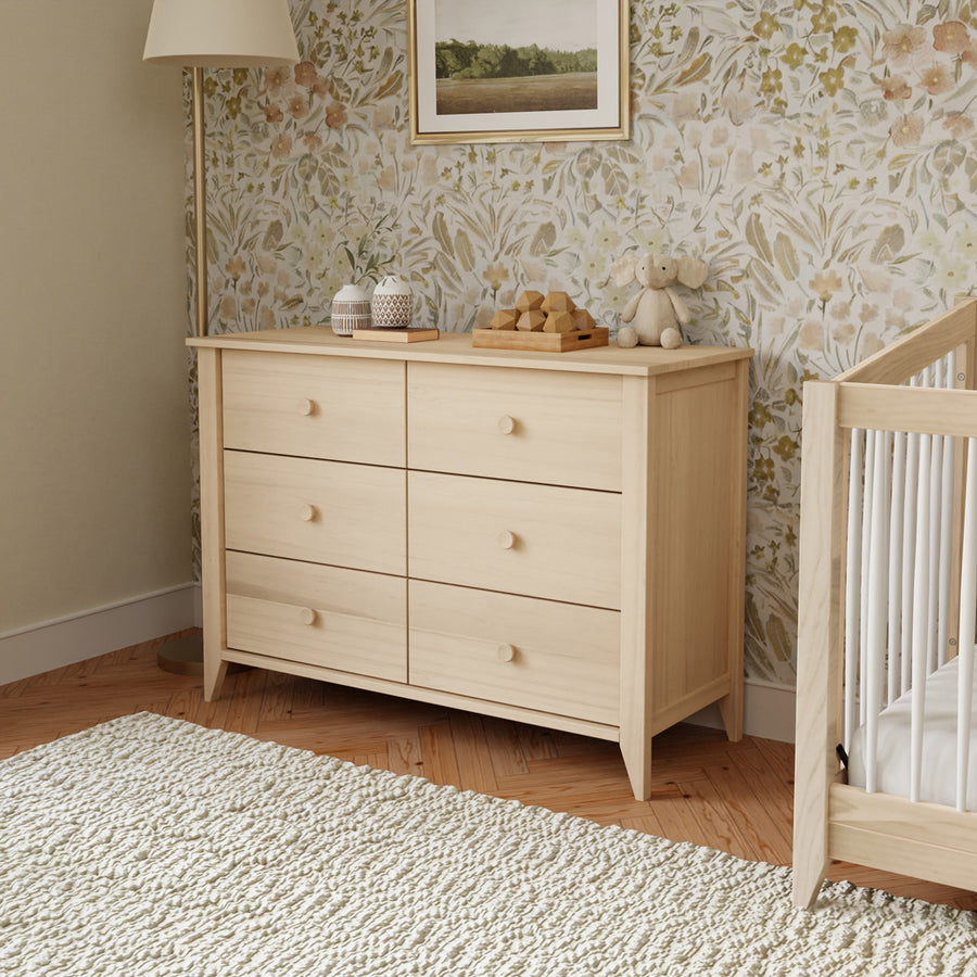 infant dresser Babyletto Sprout 6-Drawer Double Dresser