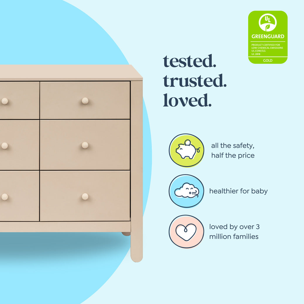 Sprout 6-Drawer Double Dresser