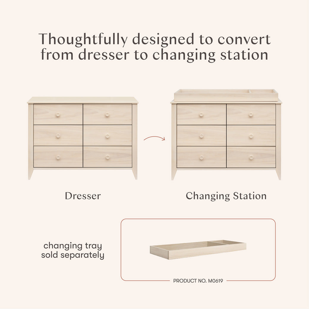 Sprout 6-Drawer Double Dresser