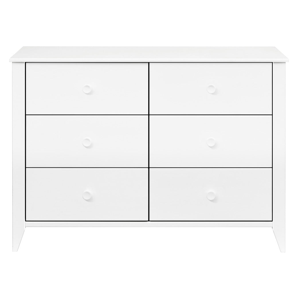 Babyletto Sprout 6-Drawer Double Dresser White Babyletto Sprout 6-Drawer Double Dresser White