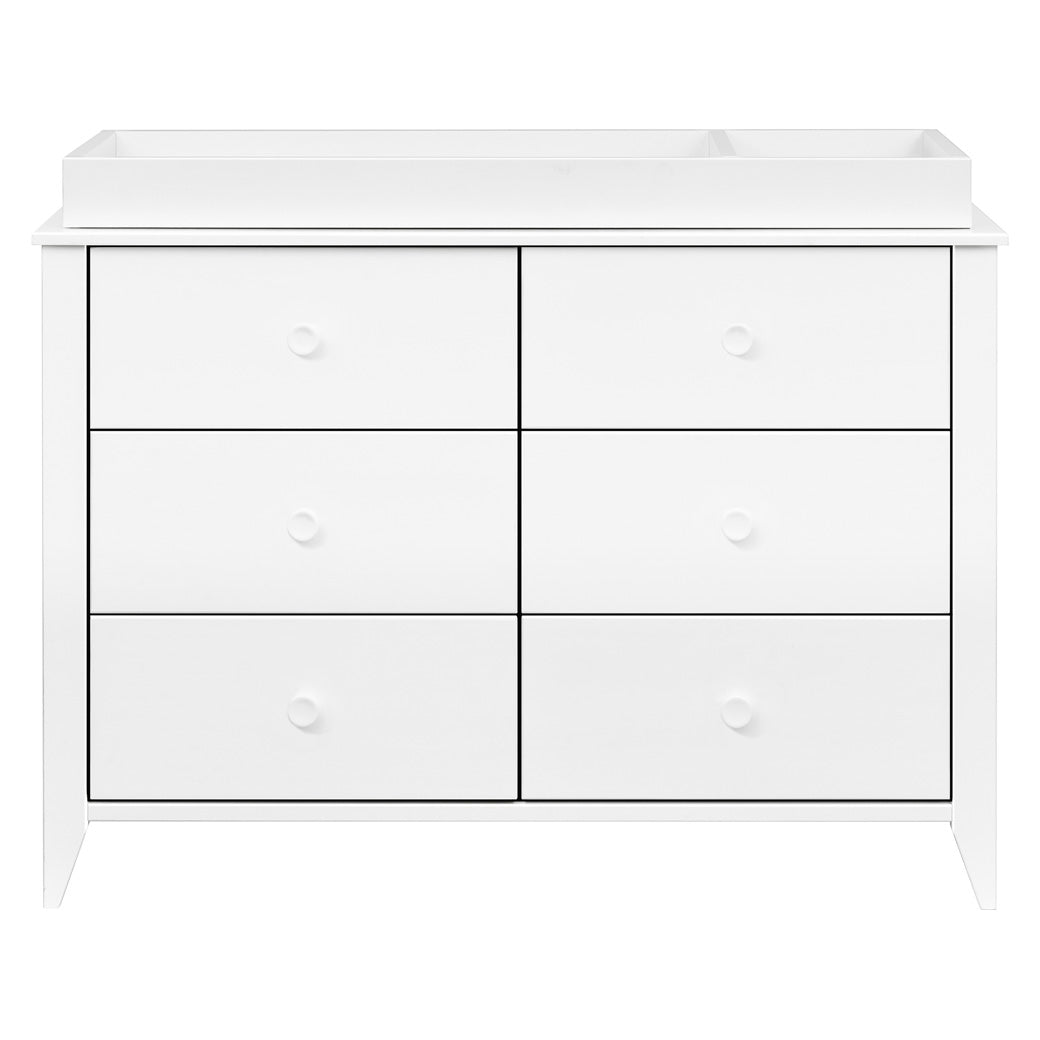 Babyletto Sprout 6-Drawer Double Dresser White Babyletto Sprout 6-Drawer Double Dresser White