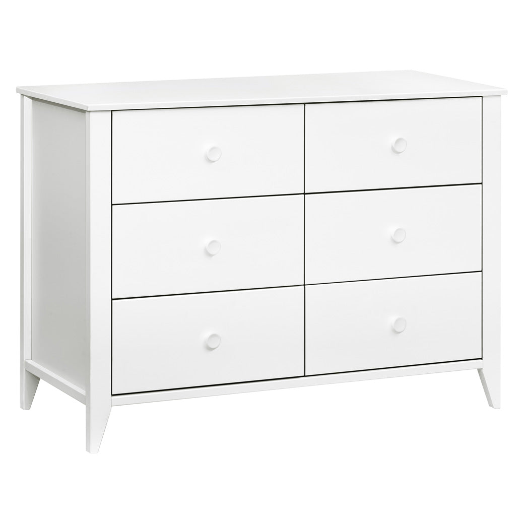 Babyletto Sprout 6-Drawer Double Dresser White