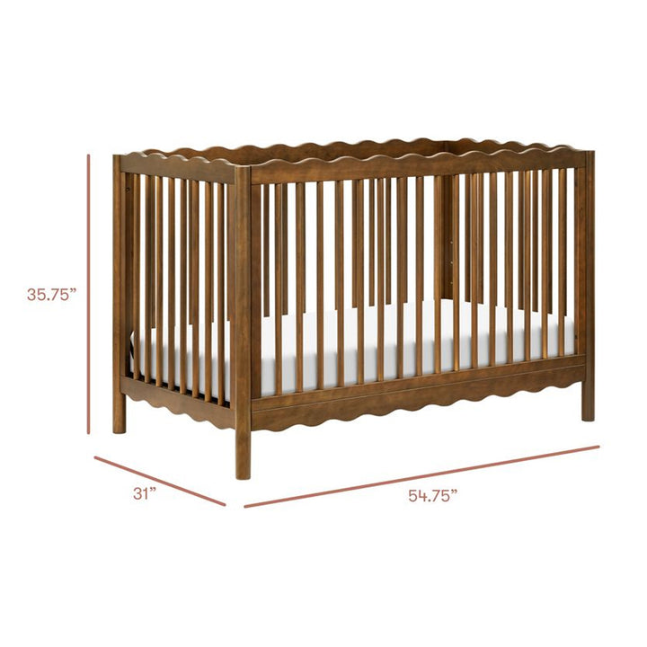 Swell 4-in-1 Convertible Crib with Toddler Bed Conversion Kit