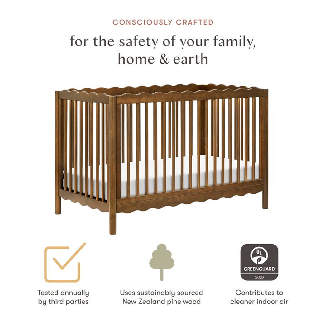 Swell 4-in-1 Convertible Crib with Toddler Bed Conversion Kit