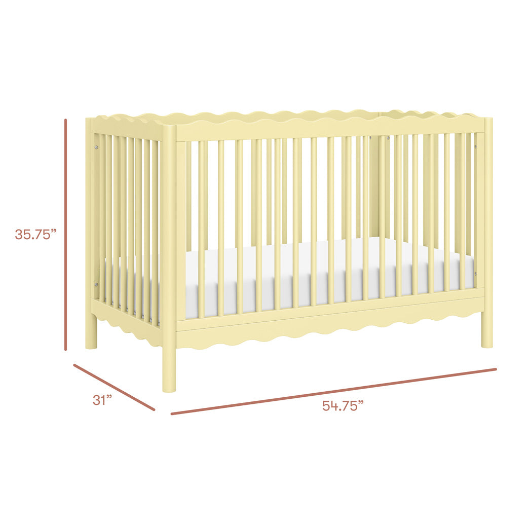 Swell 4-in-1 Convertible Crib with Toddler Bed Conversion Kit
