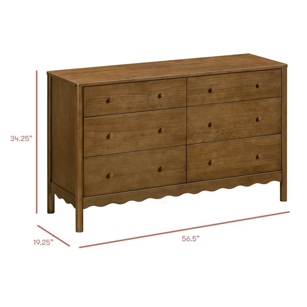 Swell 6-Drawer Assembled Dresser