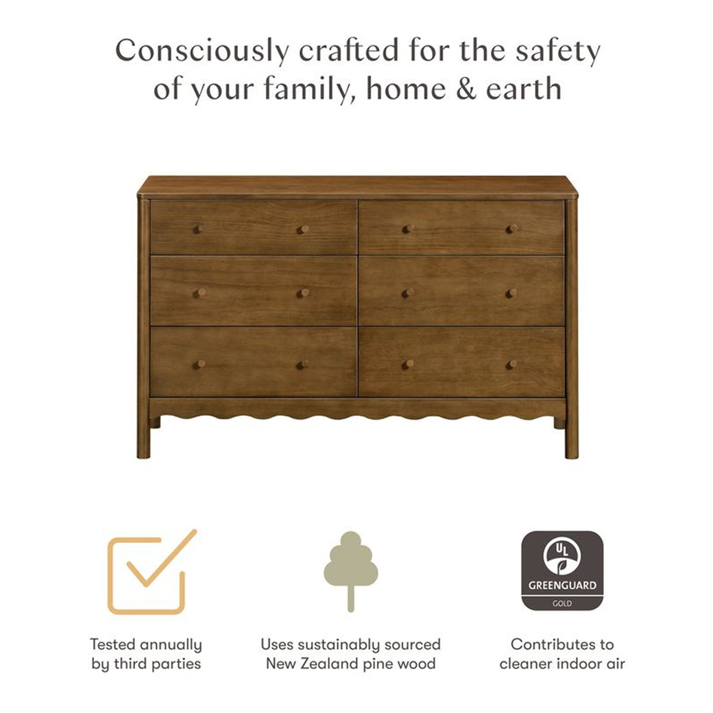 Swell 6-Drawer Assembled Dresser