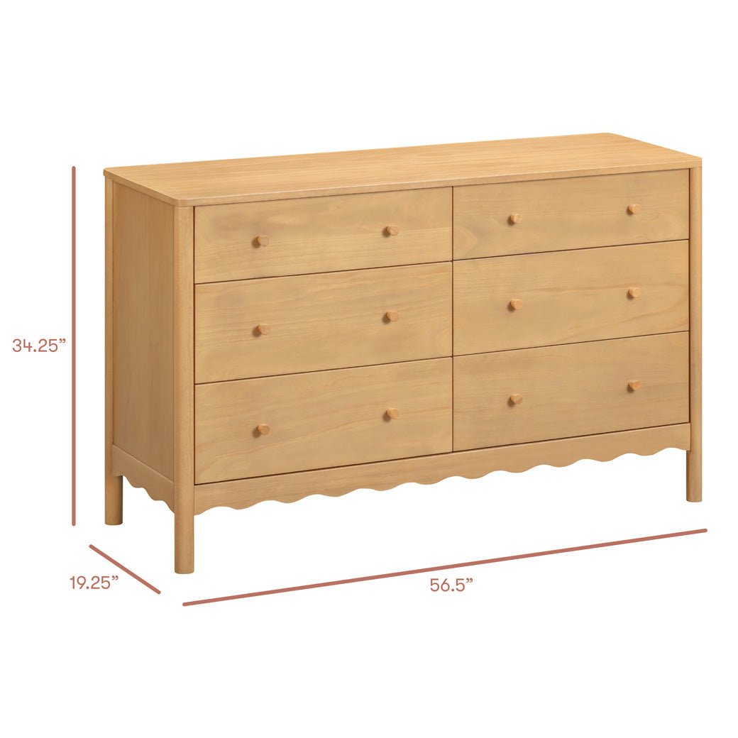 Swell 6-Drawer Assembled Dresser