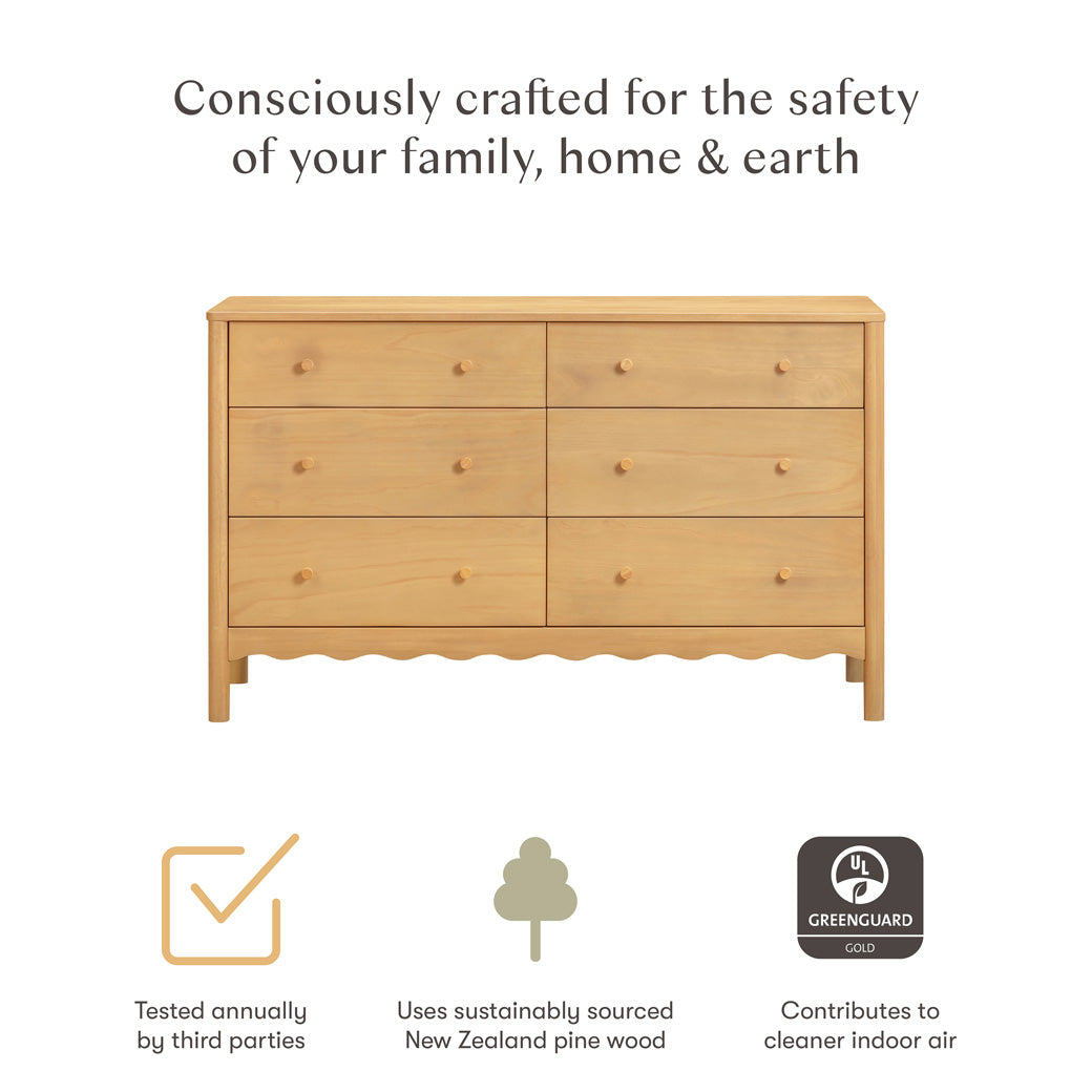 Swell 6-Drawer Assembled Dresser