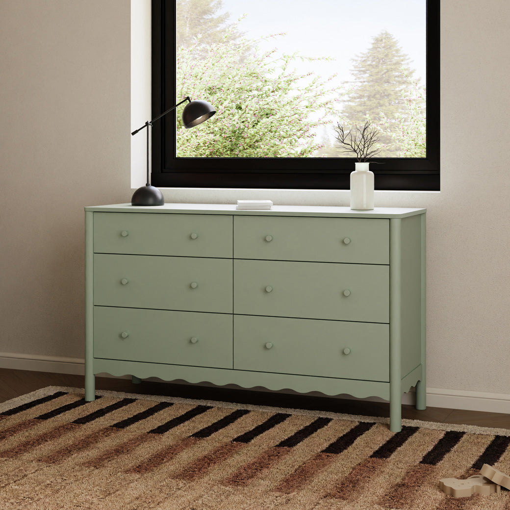 Swell 6-Drawer Assembled Dresser