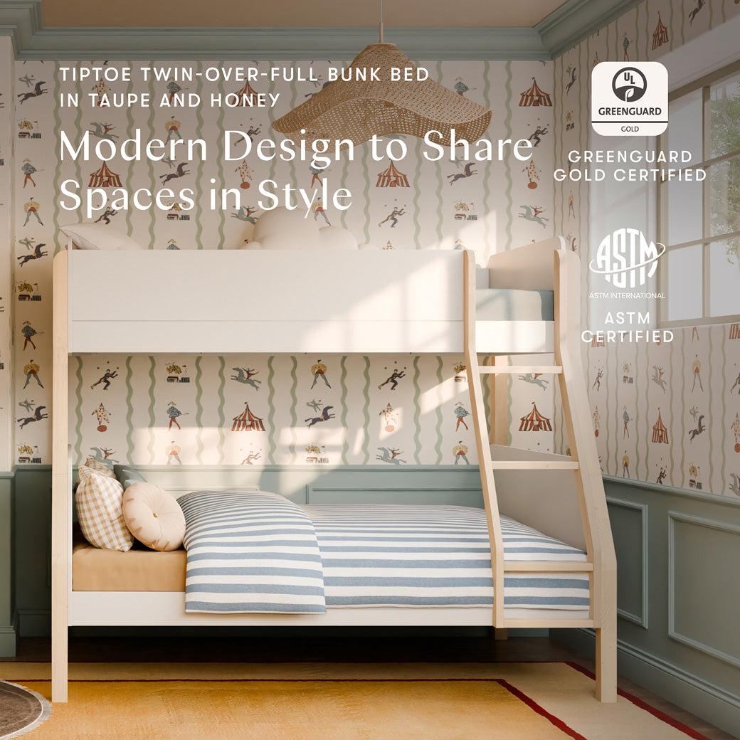TipToe Twin-Over-Full Bunk Bed
