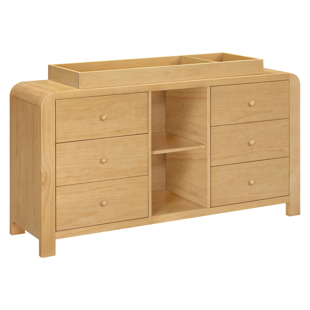 TipToe 6-Drawer Assembled Dresser with Cubbies