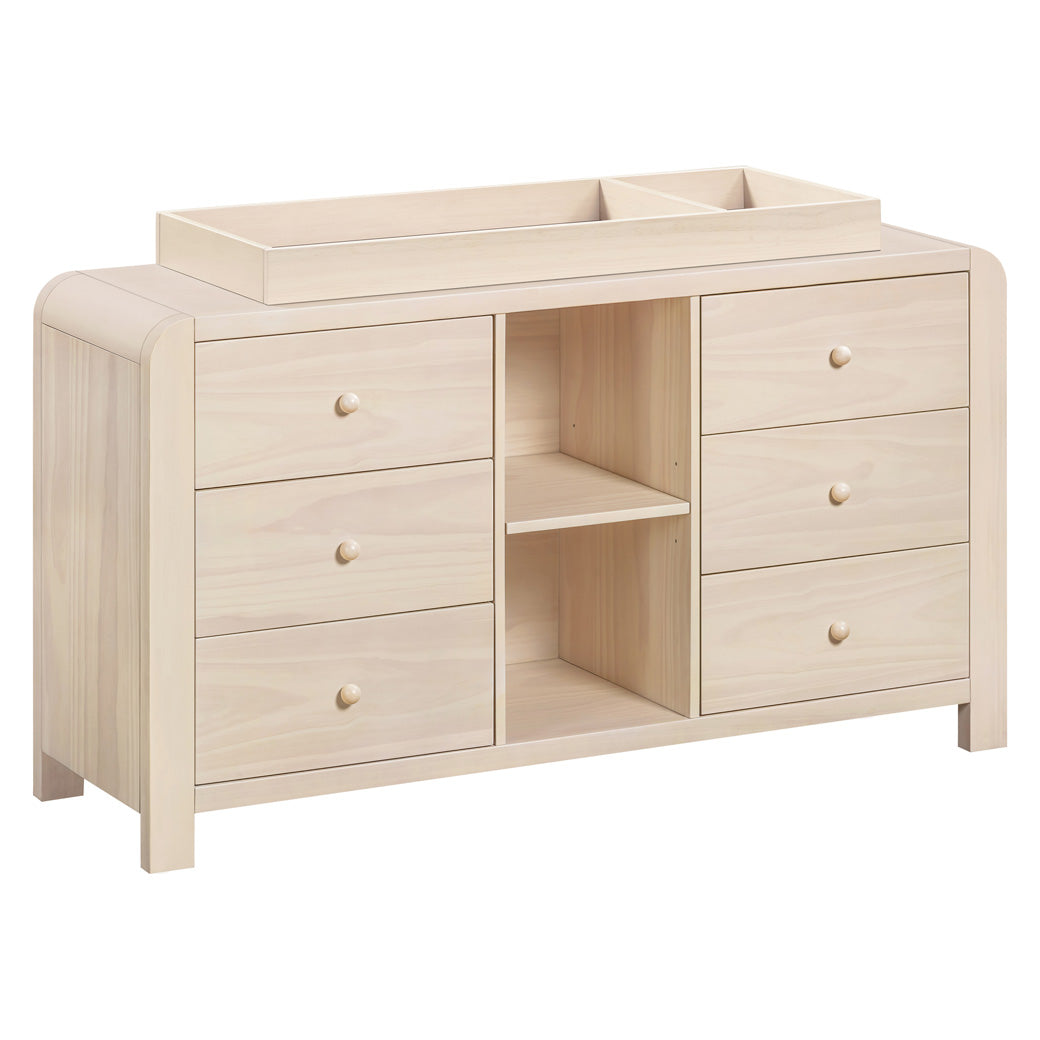 TipToe 6-Drawer Assembled Dresser with Cubbies