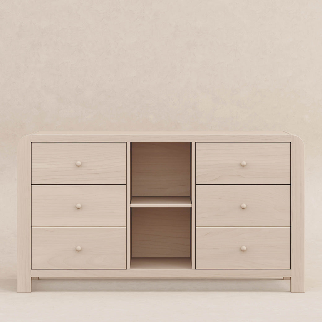 TipToe 6-Drawer Assembled Dresser with Cubbies