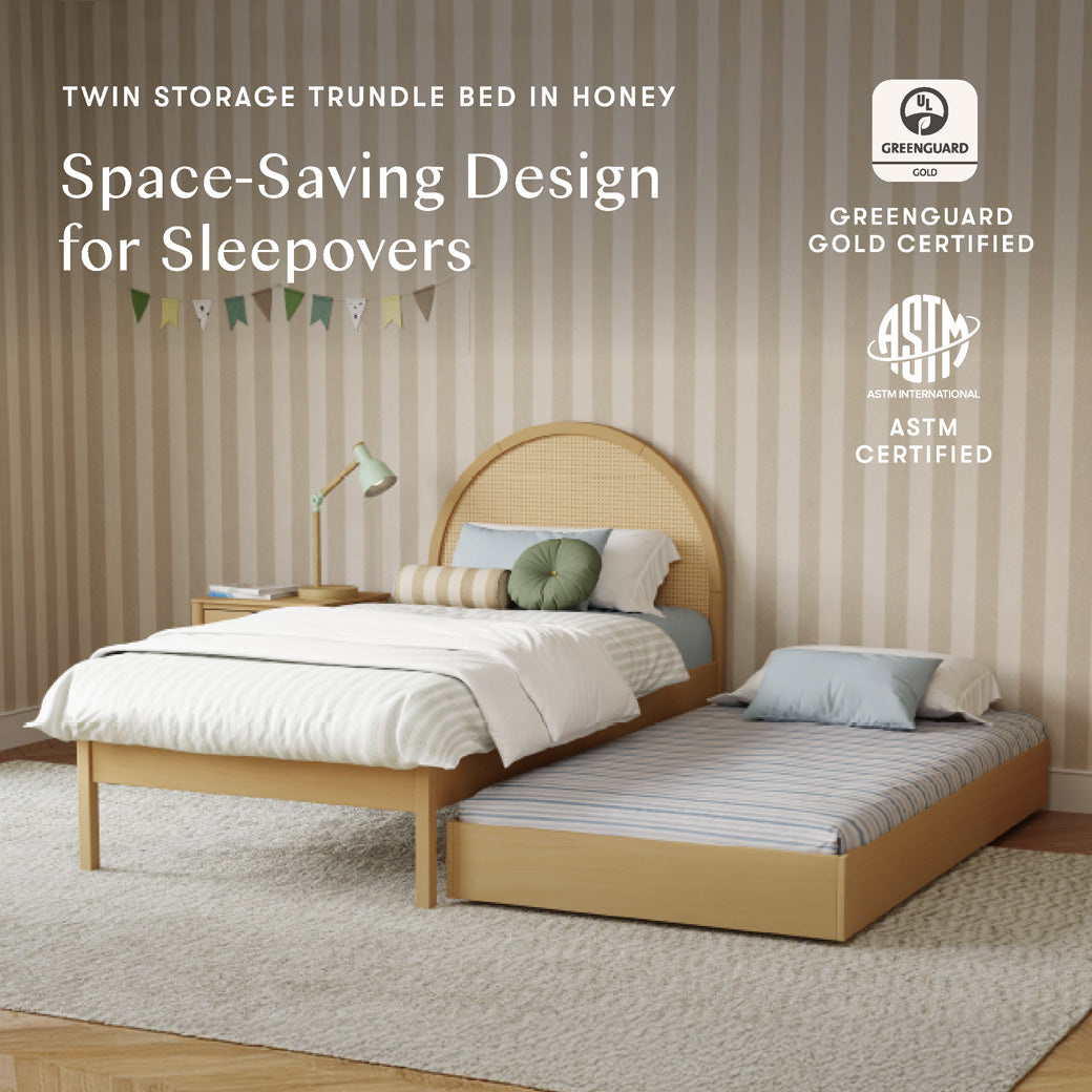 Twin Storage Trundle Bed