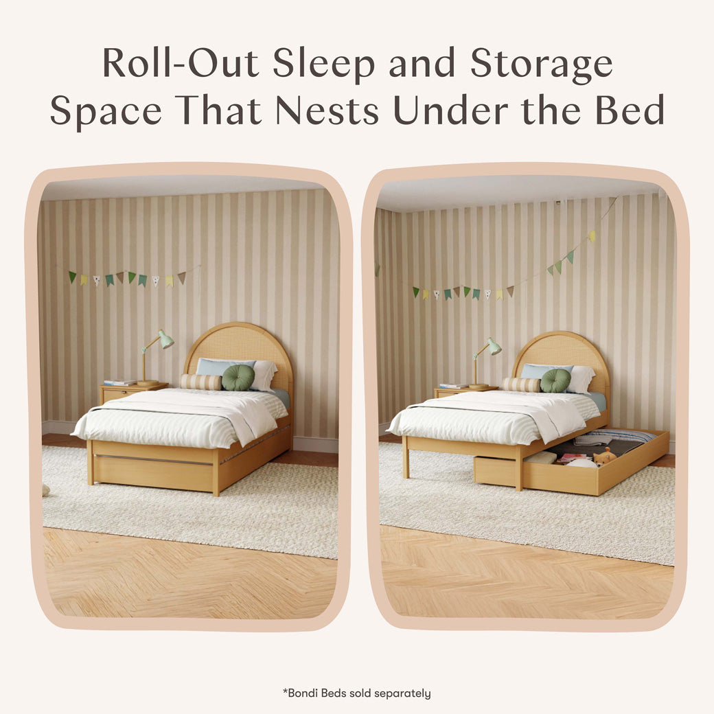 Twin Storage Trundle Bed