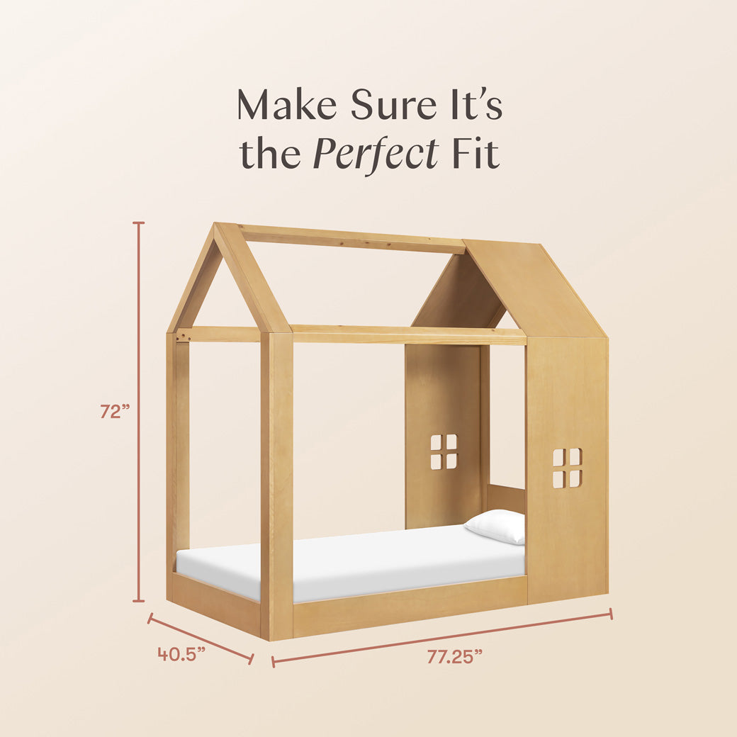 Babyletto Uchi Montessori-Inspired House Twin Bed | Modern Nursery™