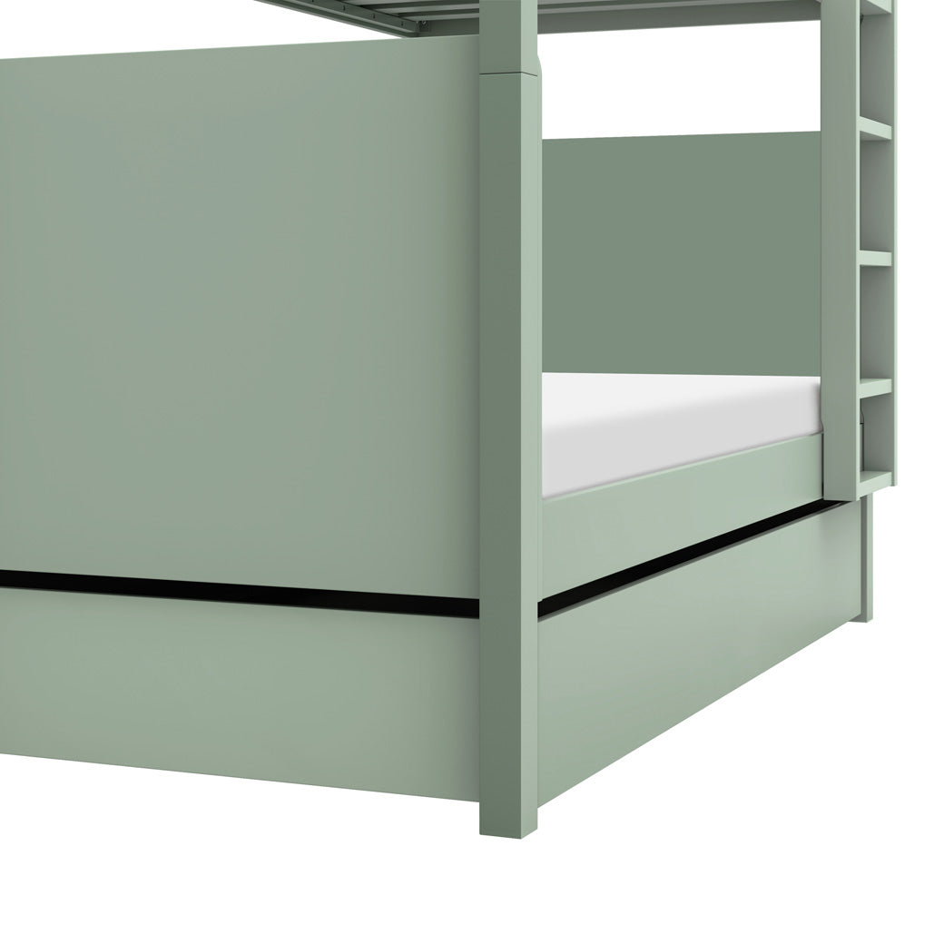 TipToe Twin Storage Trundle Bed