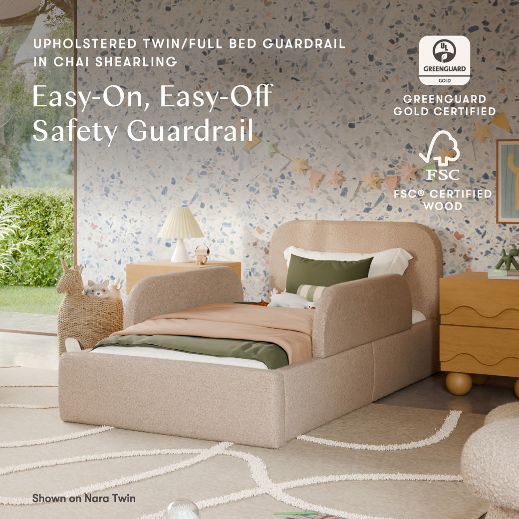 Upholstered Twin/Full Bed Guardrail for Nara & Rizo Bed M31399