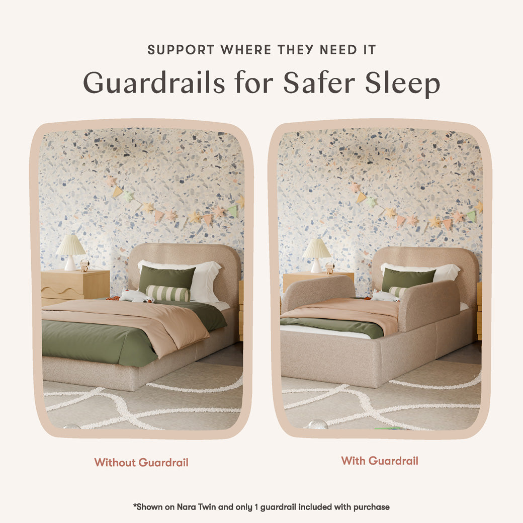 Upholstered Twin/Full Bed Guardrail for Nara & Rizo Bed M31399