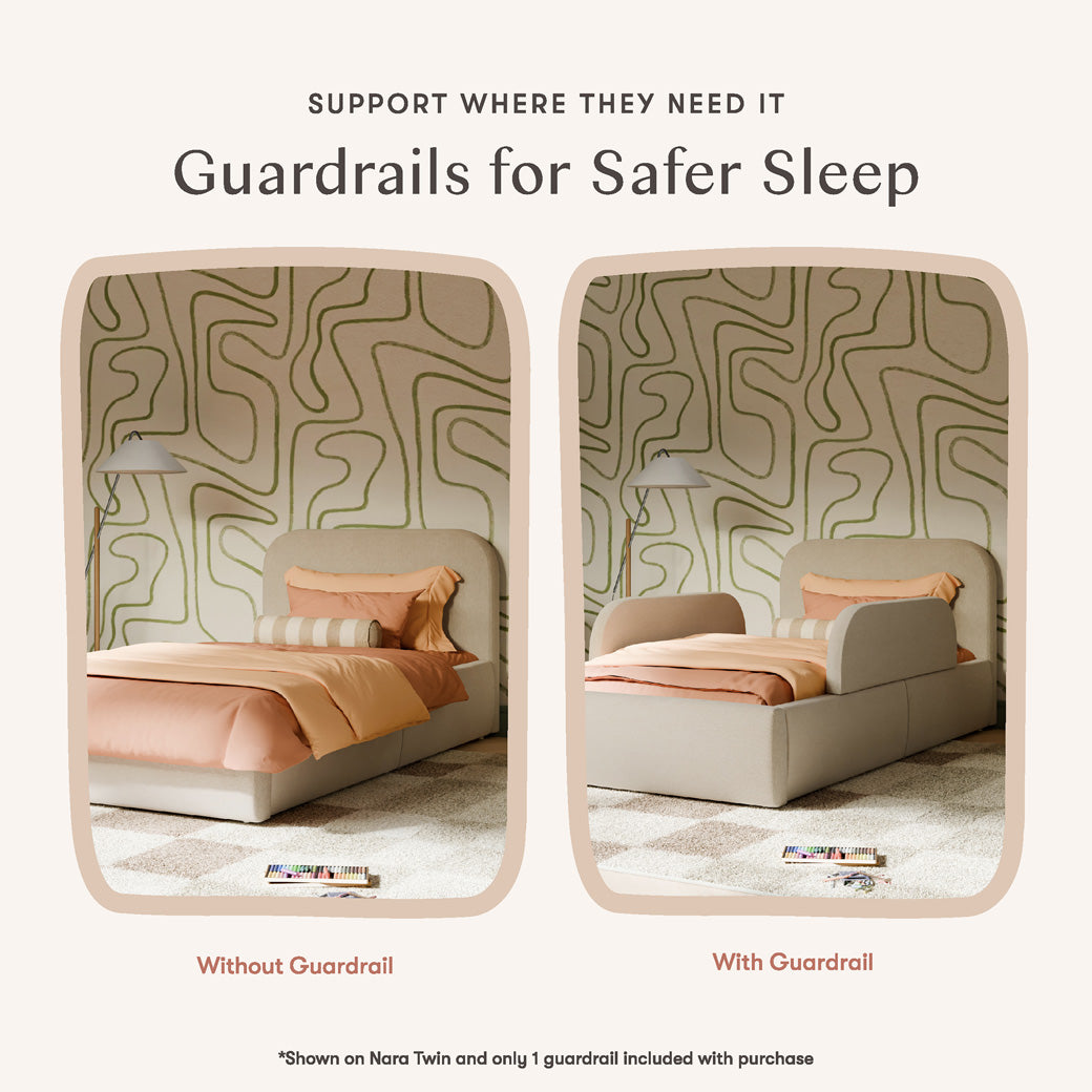 Upholstered Twin/Full Bed Guardrail for Nara & Rizo Bed M31399