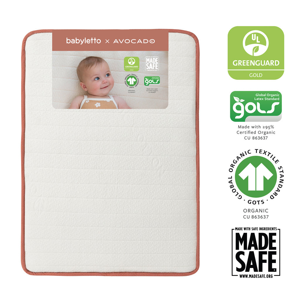 Avocado Organic Mini Crib Mattress