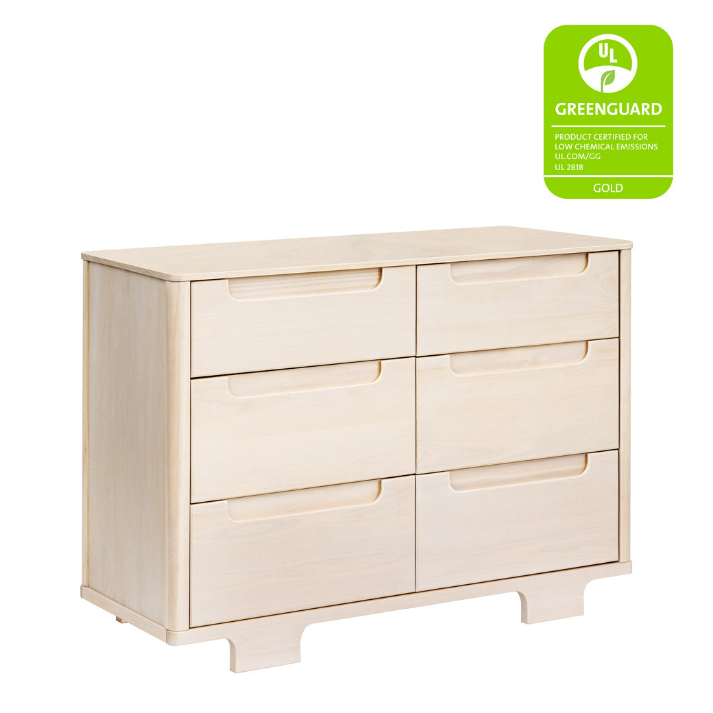 Babyletto Yuzu 6-Drawer Dresser with GREENGUARD Gold tag  in -- Color_Washed Natural