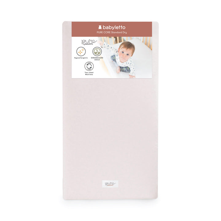 Pure Core 2-Stage Crib Mattress + Dry Waterproof Cover