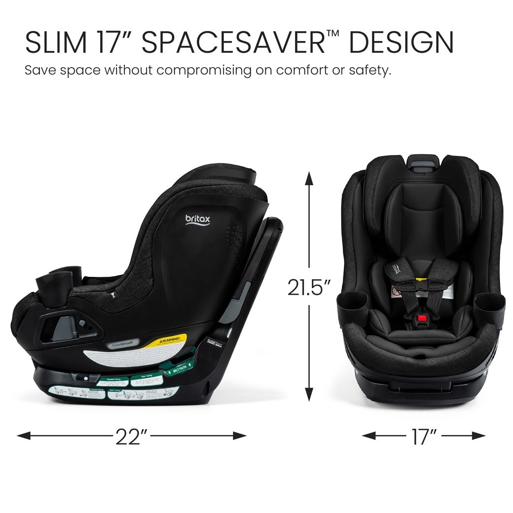 new britax convertible car seat Britax Galaxy360 Slim Rotating Convertible Car