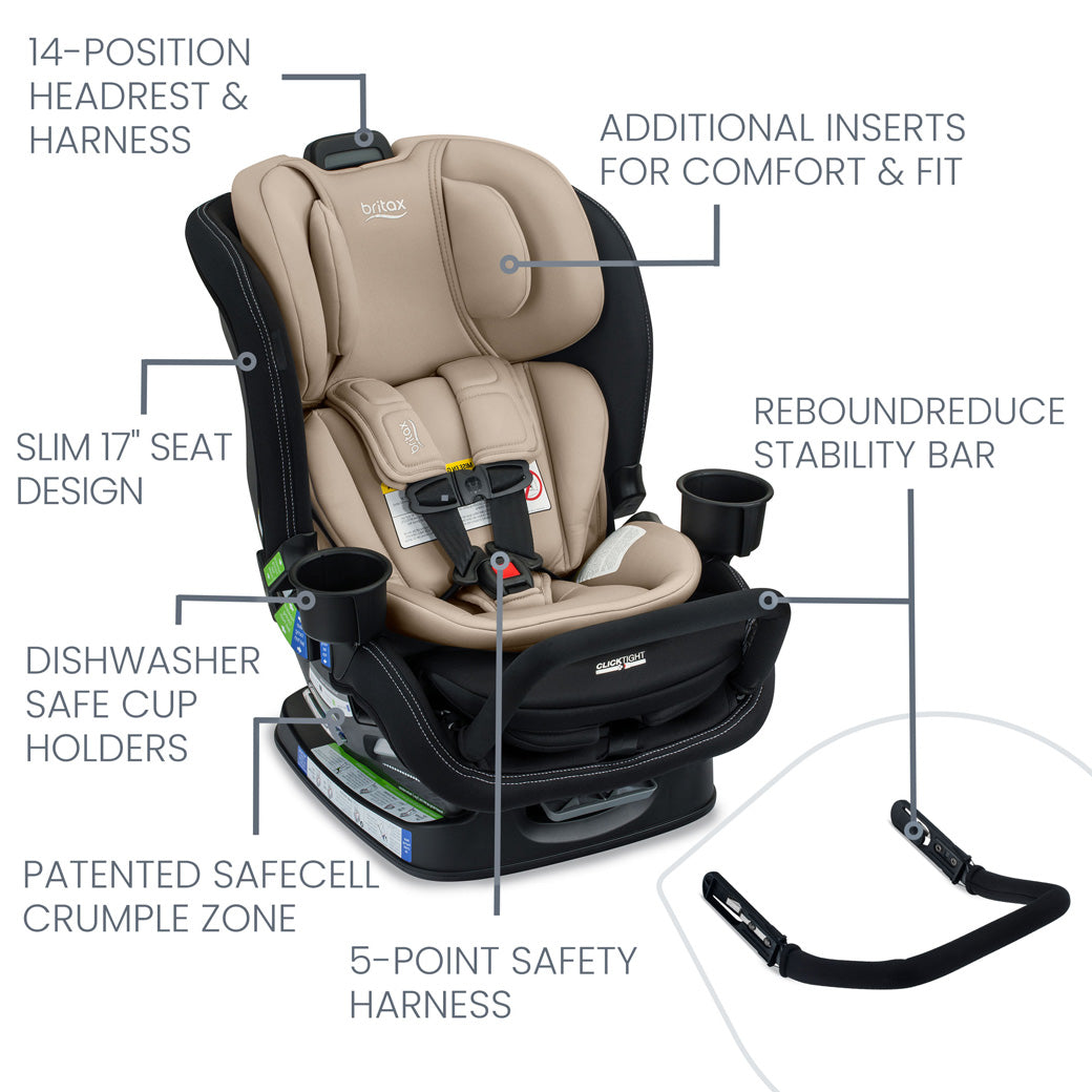 Poplar S Convertible Car Seat