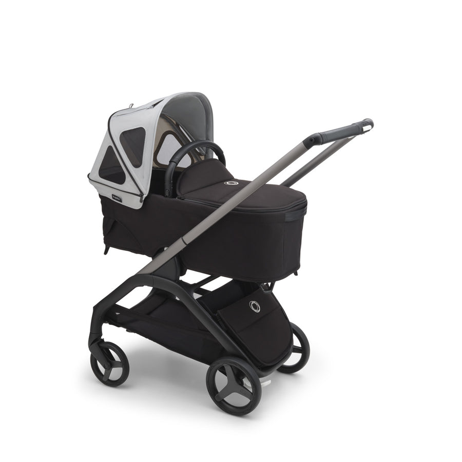 bugaboo misty grey Dragonfly Breezy Sun Canopy by Bugaboo Midnight Black