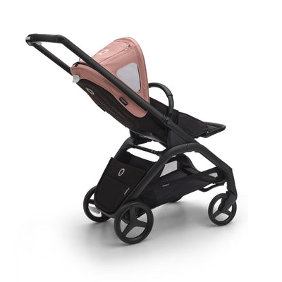Bugaboo Dragonfly Breezy Sun Canopy on a stroller in -- Color_Morning Pink