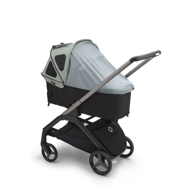 Bugaboo Dragonfly Breezy Sun Canopy with the mosquito net  in -- Color_Pine Green