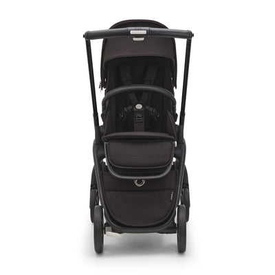 Front view of Bugaboo Dragonfly Stroller in -- Color_Midnight Black