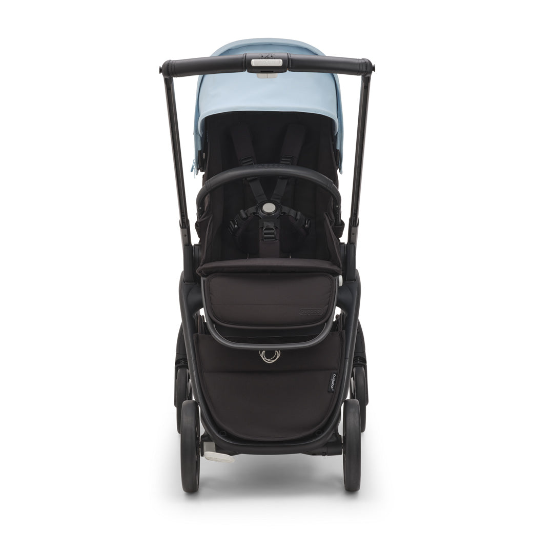 Front view of Bugaboo Dragonfly Stroller in -- Color_Skyline Blue