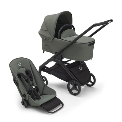 Bugaboo Dragonfly Stroller With Bassinet in -- Color_Forest Green