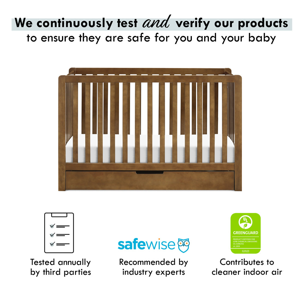 Colby 4-in-1 Convertible Crib with Trundle Drawer