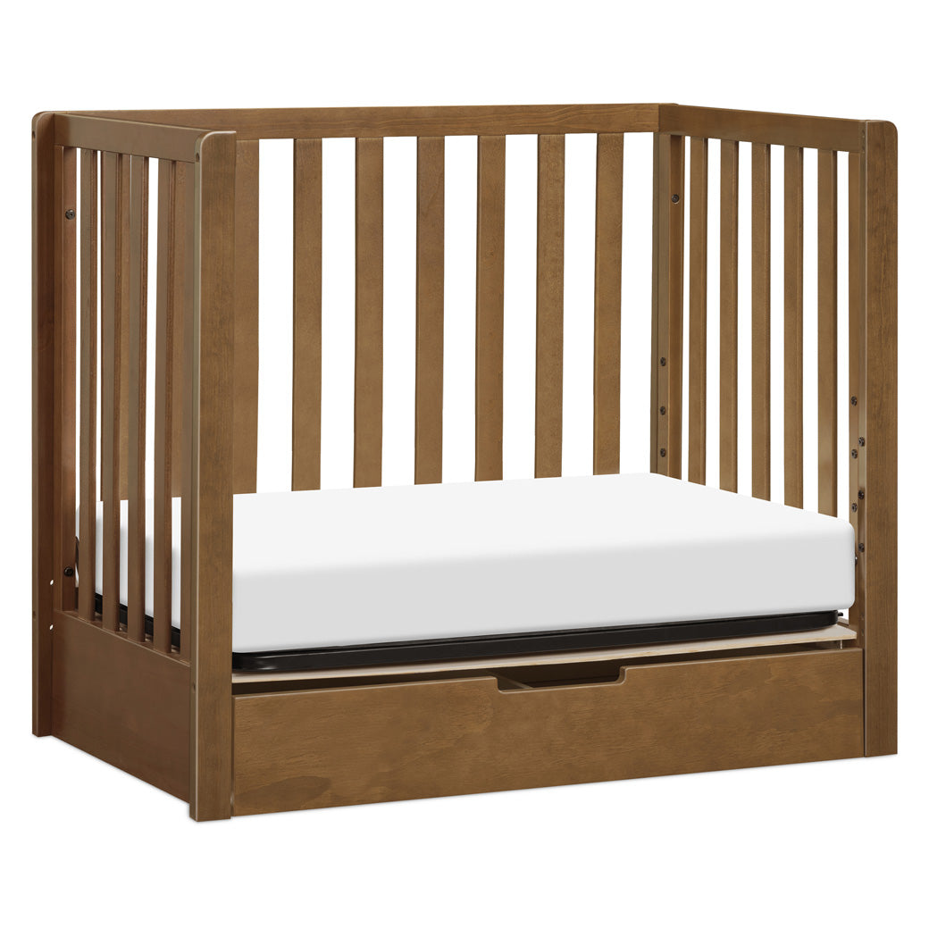 Colby 4-in-1 Convertible Mini Crib with Trundle