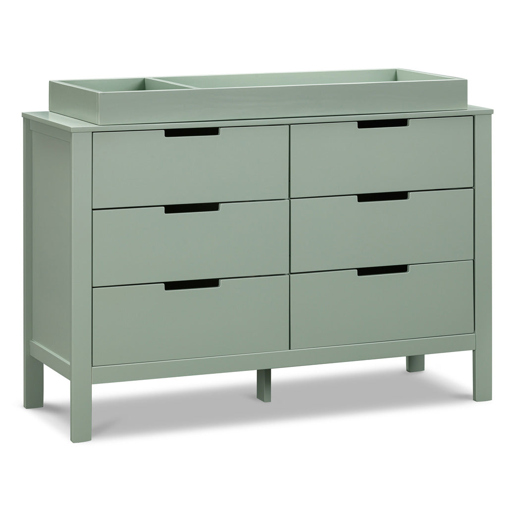 Carter's by DaVinci Colby 6-Drawer Double Dresser, Light Sage Carter's by DaVinci Colby 6-Drawer Double Dresser, Light Sage