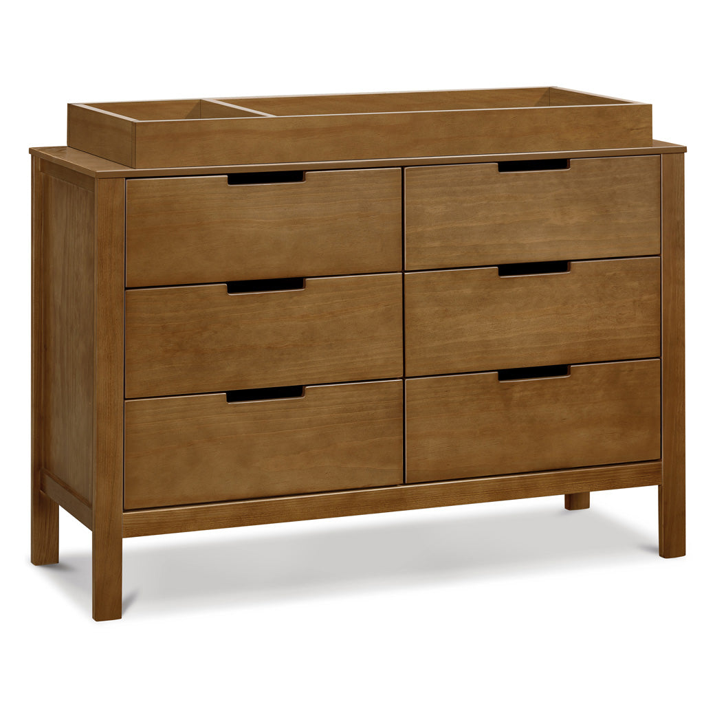 Carter's by DaVinci Colby 6-Drawer Dresser with changing tray in -- Color_Walnut