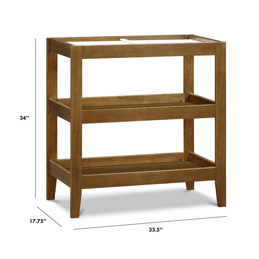 Dimensions of Carter's by DaVinci Colby Changing Table in -- Color_Walnut