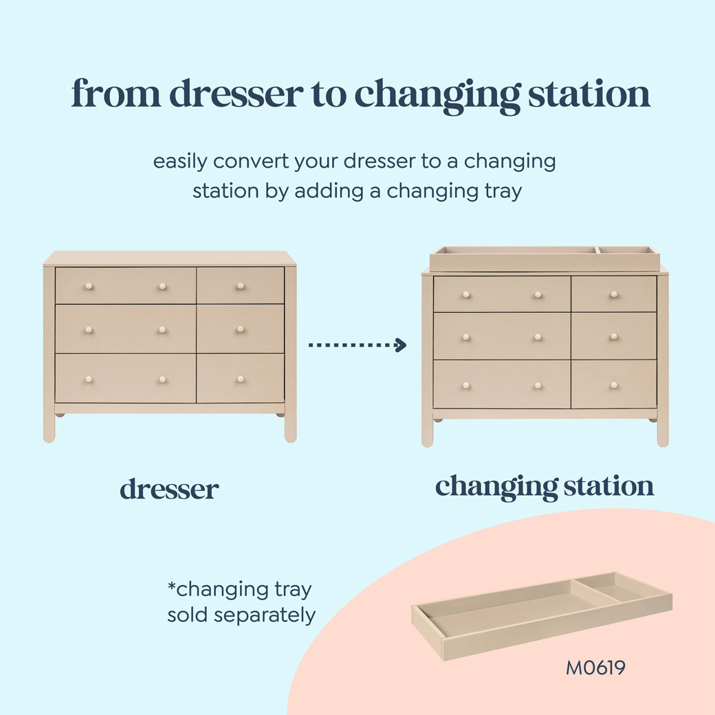 Marisol 6-Drawer Dresser