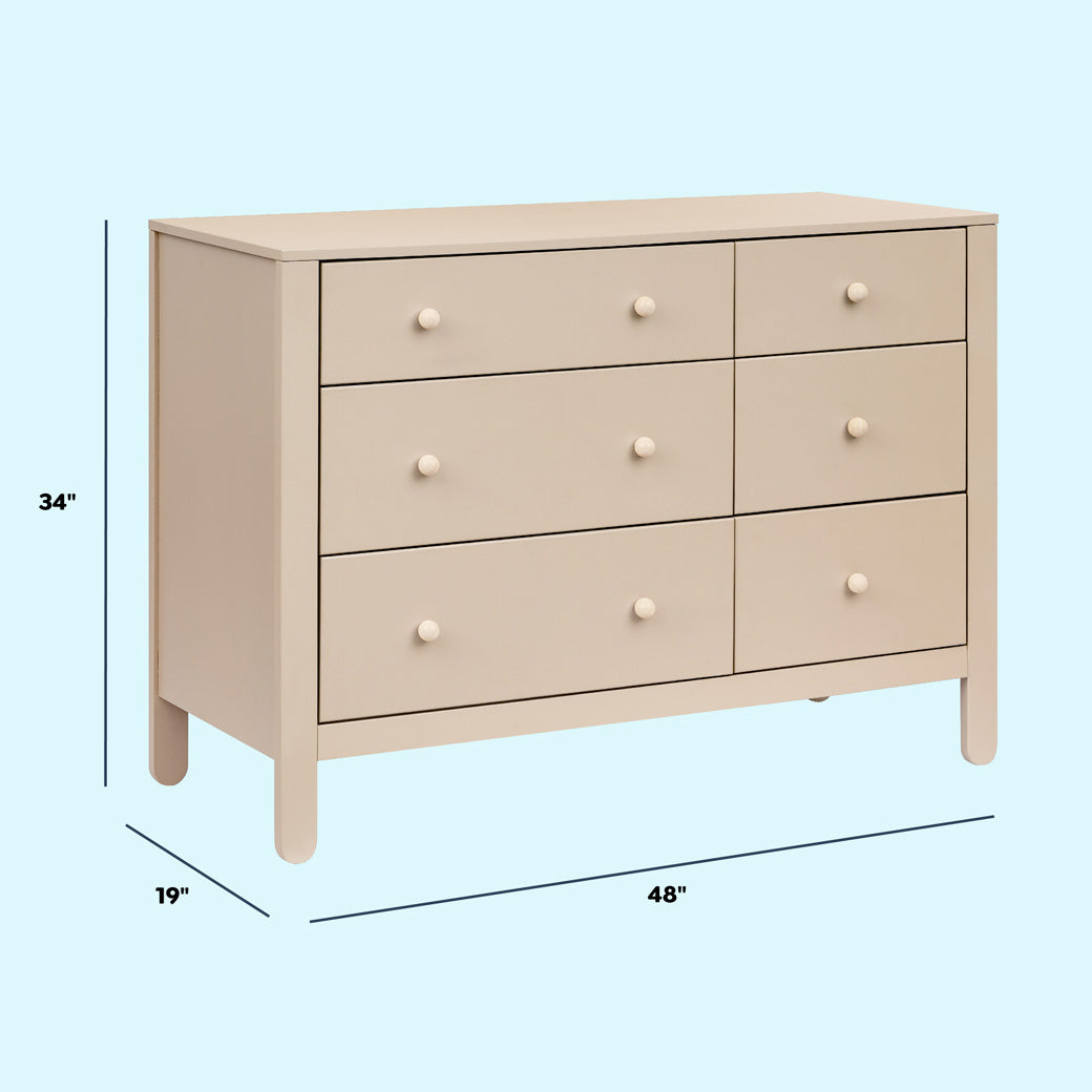 Marisol 6-Drawer Dresser