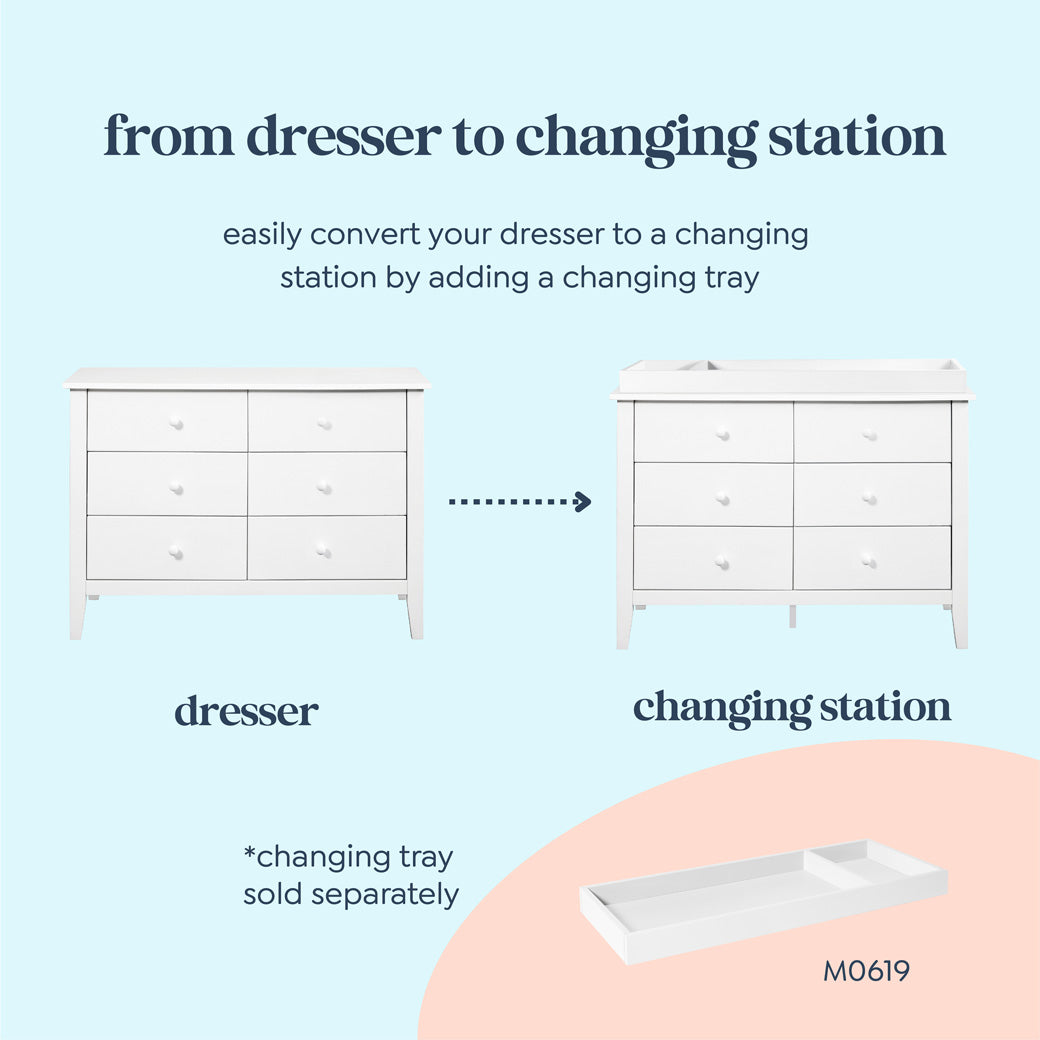 Morgan 6-Drawer Dresser