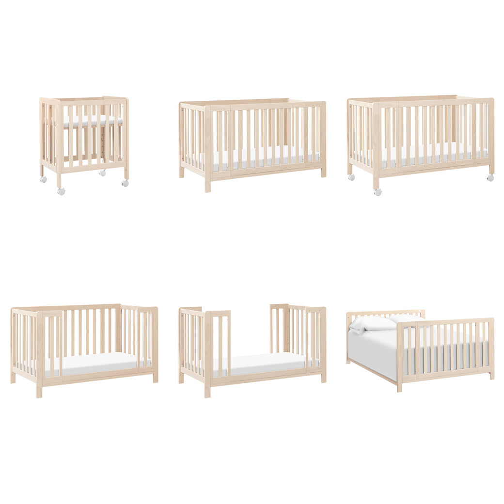 Colby GROW 6-in-1 Convertible Bassinet to Crib