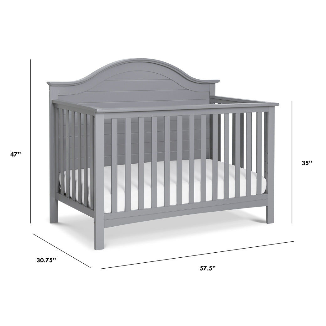 Carter's by DaVinci Nolan 4-in-1 Convertible Crib in -- Color_Grey