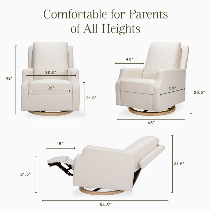 Crewe Electronic Recliner & Swivel Glider
